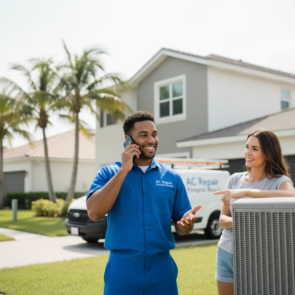 AC Repair Pompano Beach customer support in Waveland